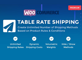 WooCommerce Table Rate Shipping