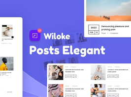 Wiloke Post Elegant Addon for Elementor