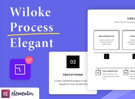 Wiloke Process Elegant Addon for Elementor