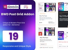 BWD Post Grid Addon For Elementor