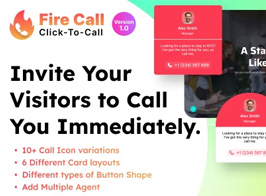 Fire Call – WordPress Click-To-Call Button Plugin
