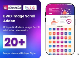 BWD Image Scroll Elementor Addon