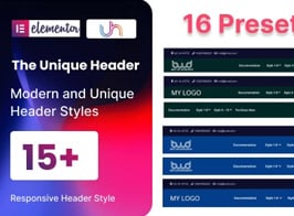 BWD Elementor Header Addon For WordPress
