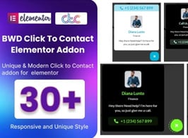 BWD Click To Contact Addon For Elementor
