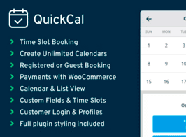 QuickCal – Appointment Booking Calendar for WordPress