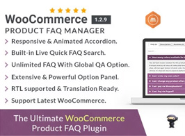 WooCommerce Product FAQ Manager