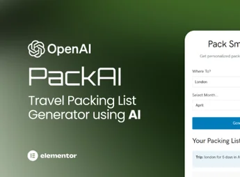 PackAI – Travel Packing List Generator for WordPress