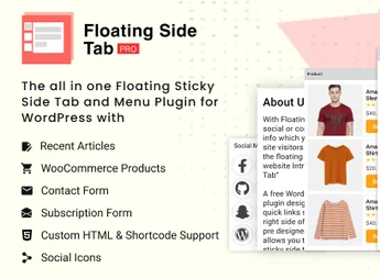 Floating Side Tab PRO