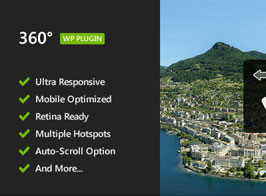360° Panoramic Image Viewer – WordPress Plugin