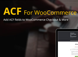 Advanced Custom Fields for Woocommerce