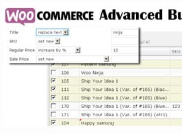WooCommerce Advanced Bulk Edit