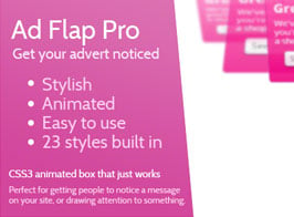 Advert Flap Pro – WordPress