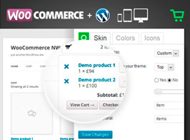 Ajax Drop Down Cart – WooCommerce