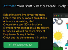 Animatic – Advanced WordPress Frontend Animator