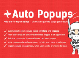 OptIn Ninja Auto Popups