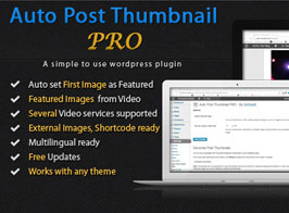 Auto Post Thumbnail PRO