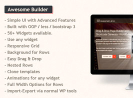 Awesome Builder – Drag & Drop Page Builder | Utilities