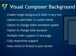 Background Sliders – Visual Composer