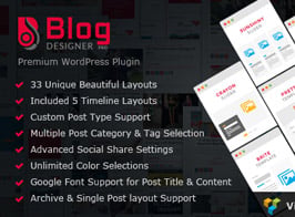 Blog Designer PRO for WordPress
