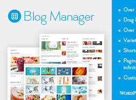 Blog Manager for WordPress