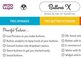 Buttons X – Powerful Button Builder for WordPress