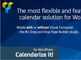 Calendarize it! – for WordPress