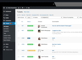 Catchers Helpdesk and Ticket System – WordPress plugin for customer support