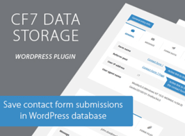 Contact Form CF7 Data Storage