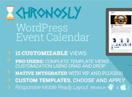 Chronosly Event Calendar WordPress Plugin