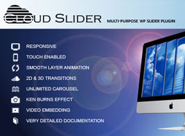 Cloud Slider – Responsive WordPress Slider