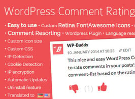 WP Comment Rating Plugin