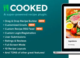Cooked – A Super-Powered Recipe Plugin
