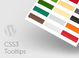 CSS3 Tooltips For WordPress