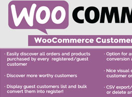 WooCommerce Customers Manager