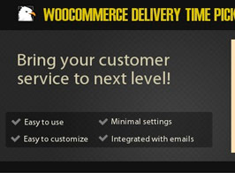 WooCommerce Delivery Time Picker for Shipping