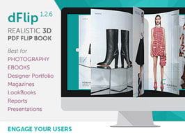 DearFlip 3D Flipbook Plugin ( dFlip )