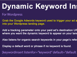 Dynamic Keyword Insertion
