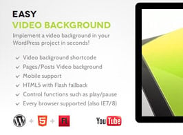 Easy Video Background WP