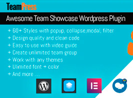 TeamPress – Team Showcase plugin