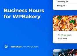 Business Hours for WPBakery – Worker