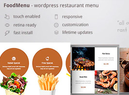 FoodMenu – WP Creative Restaurant Menu Showcase WooCommerce