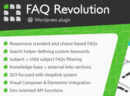 FAQ Revolution – WordPress Plugin