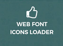 Font Icons Loader for wordpress