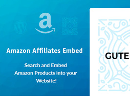 GutenSearch – Amazon Affiliates Products Search and Embed