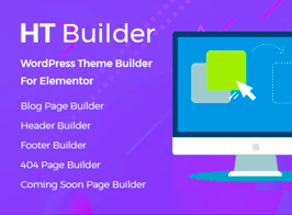 HT Builder Pro – WordPress Theme Builder for Elementor