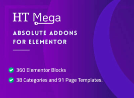 HT Mega Pro – Absolute Addons for Elementor Page Builder