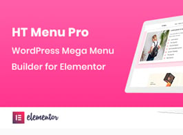 HT Menu Pro – WordPress Mega Menu Builder for Elementor
