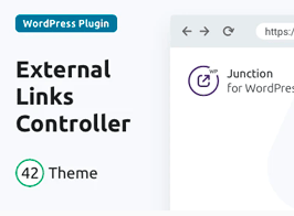 Junction — External Links Controller for WordPress