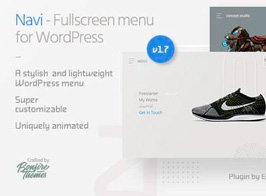 Navi: Fullscreen WordPress Menu