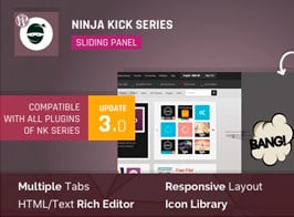 WordPress Off-Canvas Sliding Panel – Ninja Kick